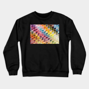 Fractal hexagons Crewneck Sweatshirt